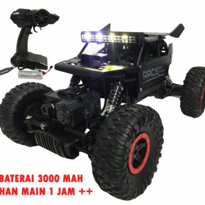 MOBIL REMOT RC 4WD ROCK CLIMBER MAINAN REMOTE CONTROL - MONSTER RACE ( lavar stores id )
