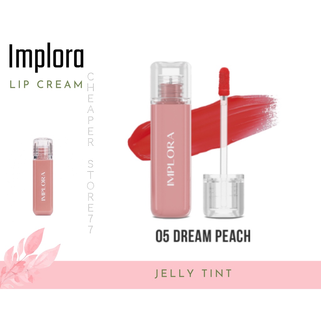 IMPLORA JELLY TINT - Implora Glossy Plumpy Jelly Tint 5 ml