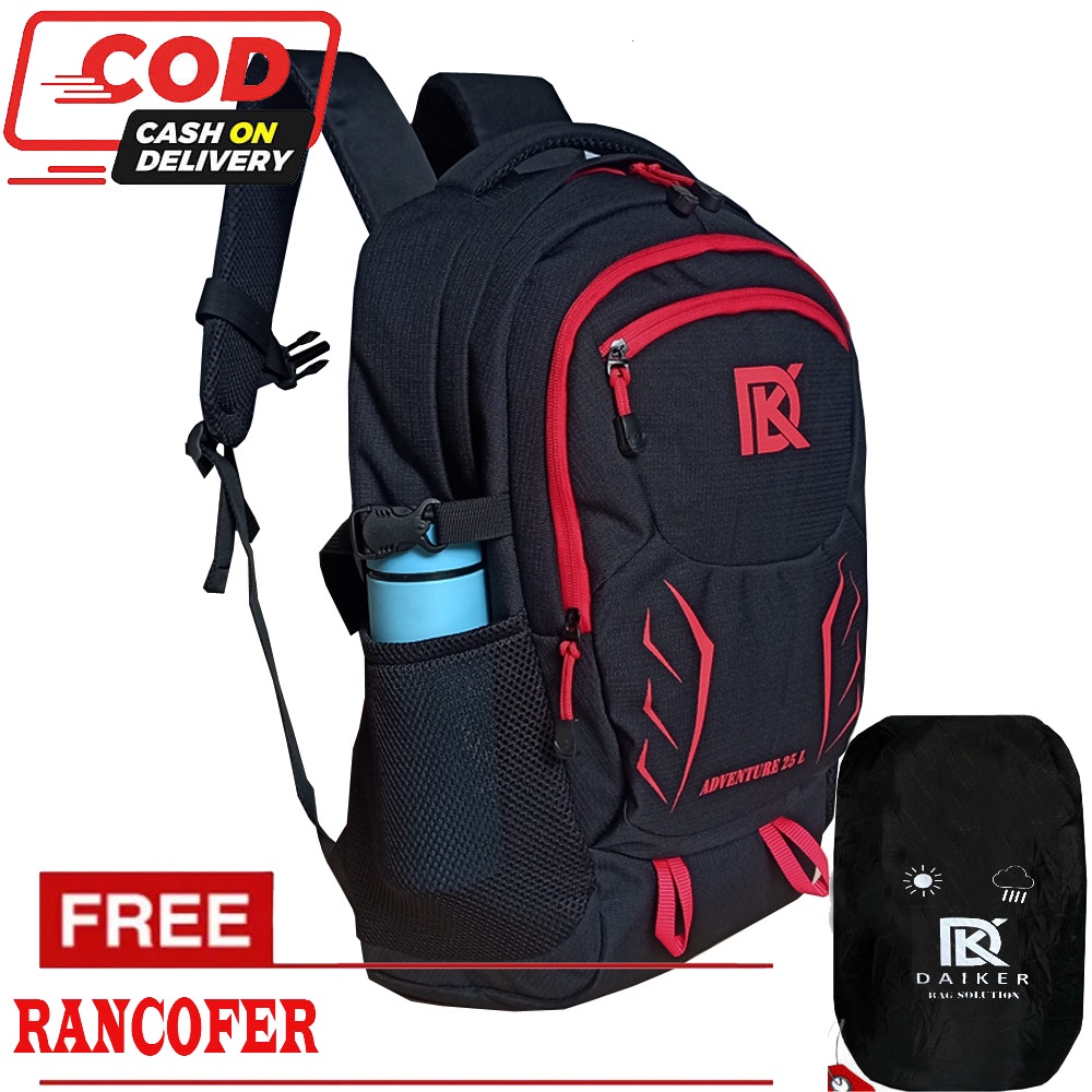 TAS RANSEL PRIA 25 Ltr//TAS RANSEL PRIA OUTDOR DAIKER DKO5 RED +RANCOFER