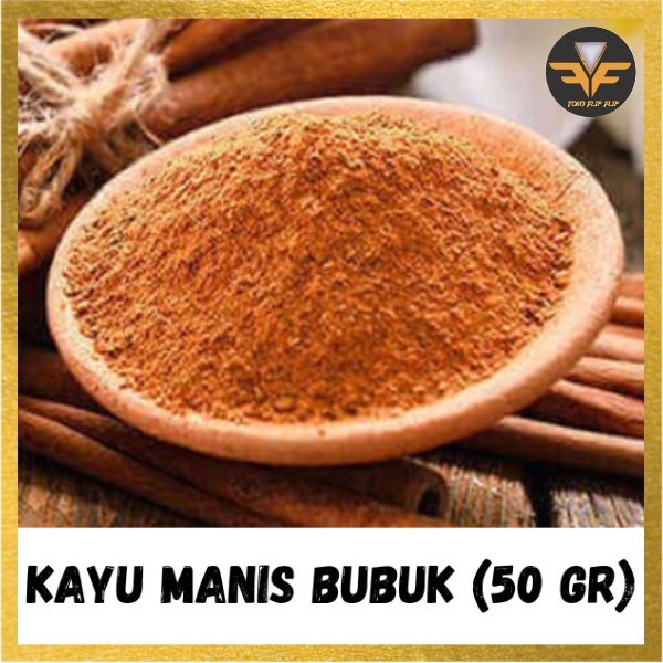 Kayu Manis Bubuk 50 Gram Cinnamon Powder Kayu Manis Premium Pilihan Murni 100% Asli Bumbu Rempah Masakan Dapur TERMURAH TERLARIS