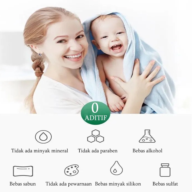 Bak Mandi Bayi Sabun Bayi 500ml 2 in 1 Shampoo And Body Wash Sabun Shampo Bayi