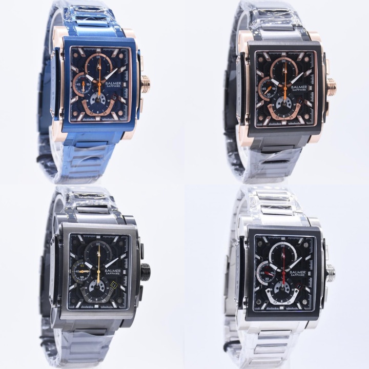 JAM TANGAN PRIA BALMER 8144 SAPPHIRE RANTAI ORIGINAL GARANSI RESMI