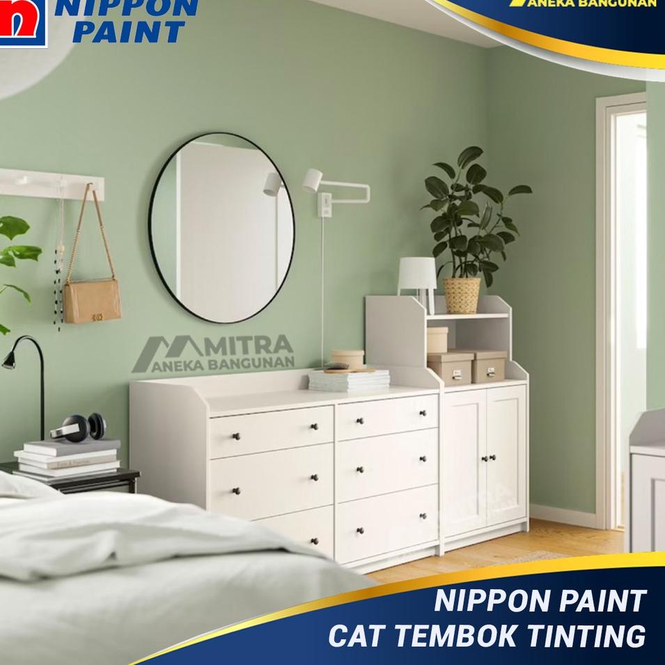 ✦   EKSTERIOR INTERIOR NIPPON PAINT SWEET ESCAPADE NP BGG 1759 T / SAGE GREEN / VINILEX PRO ELASTEX 