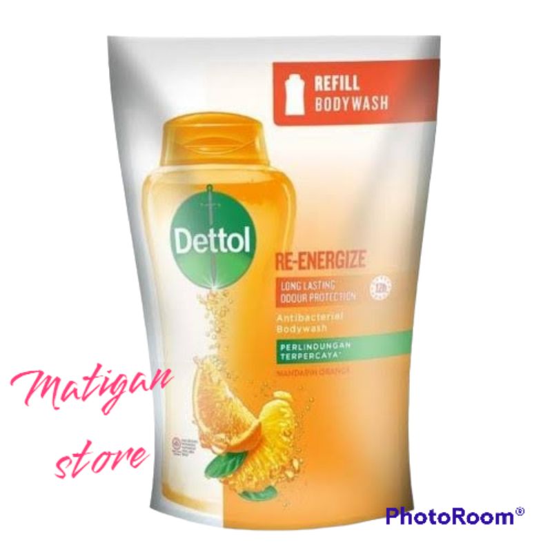 Dettol Bodywash Re Energize 250ml x 2pcs Gratis Handsatizer 50ml