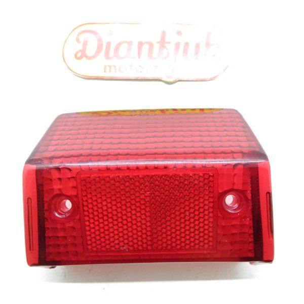 Mika Mica Kaca Lens Lampu Stop Belakang Stoplamp Suzuki  RC110 RC Crystal RGR 150 Baru Stok Lama