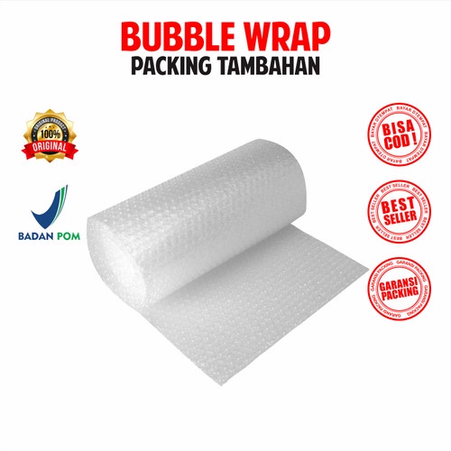 Tambahan Bubblewrap Untuk Keamanan Paket