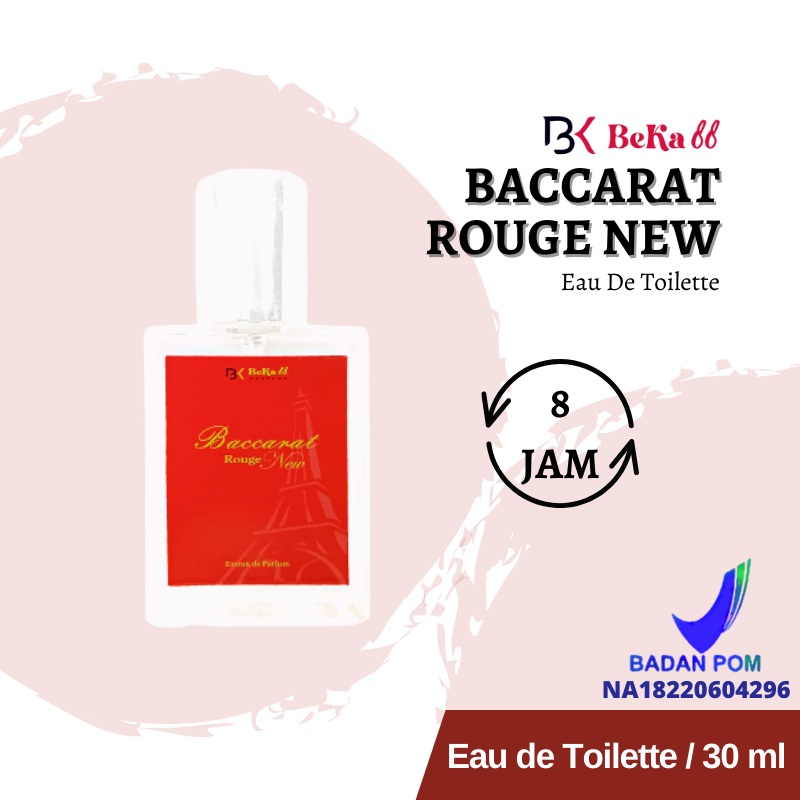 Baccarat Rouge New Eau De Toilette - Beka88 Parfume- 30 ml