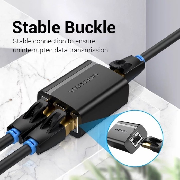 Vention RJ45 1 to 2 Network Splitter - Vention LAN Splitter