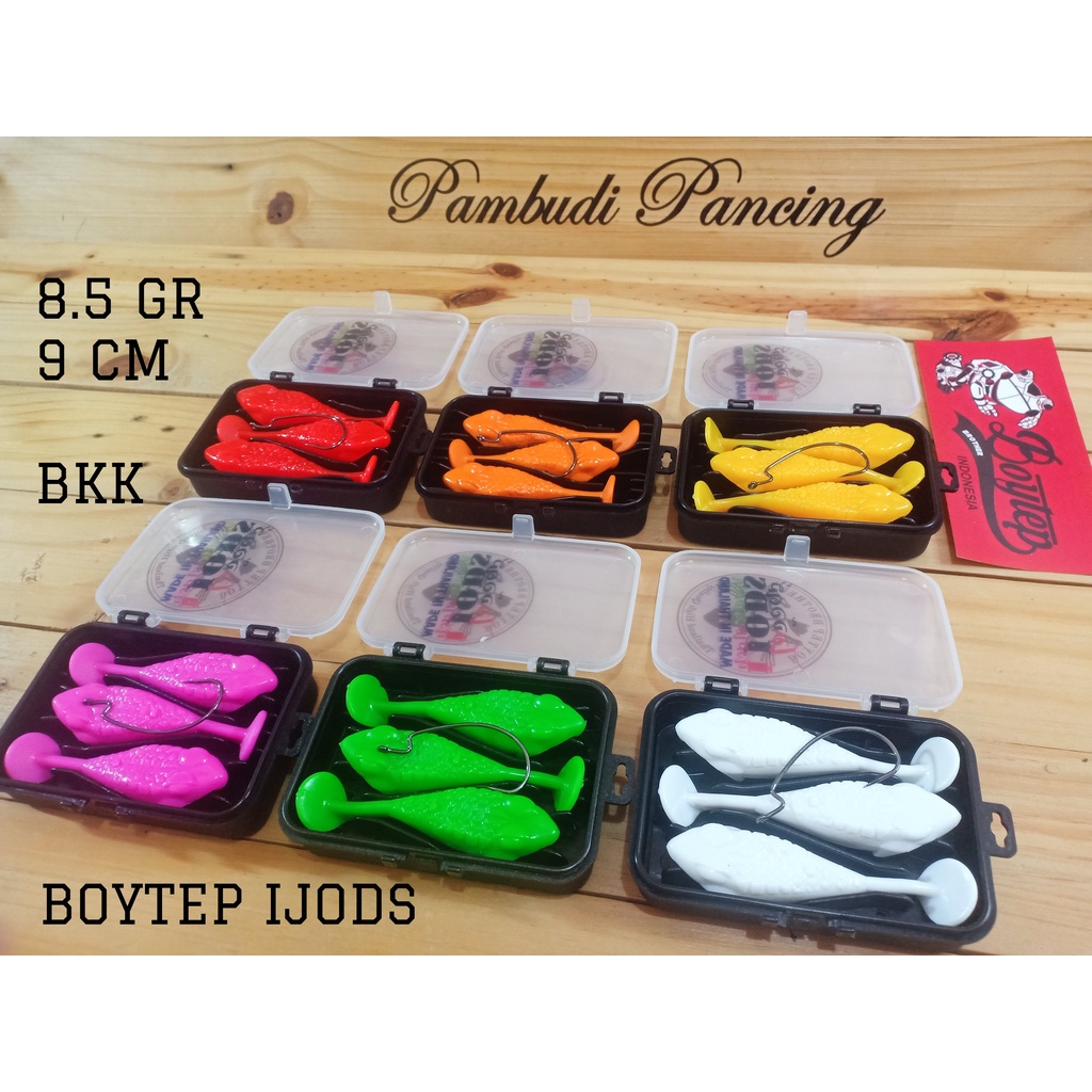 BOYTEP Original | Umpan Casting BOYTEP IJODS Softlure Bait - Hook BKK