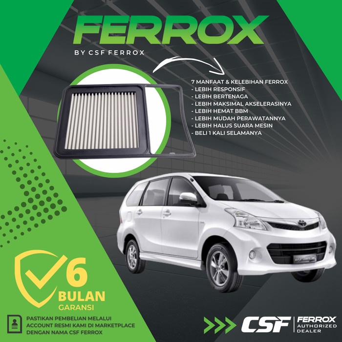 FILTER UDARA FERROX MOBIL AVANZA ORIGINAL