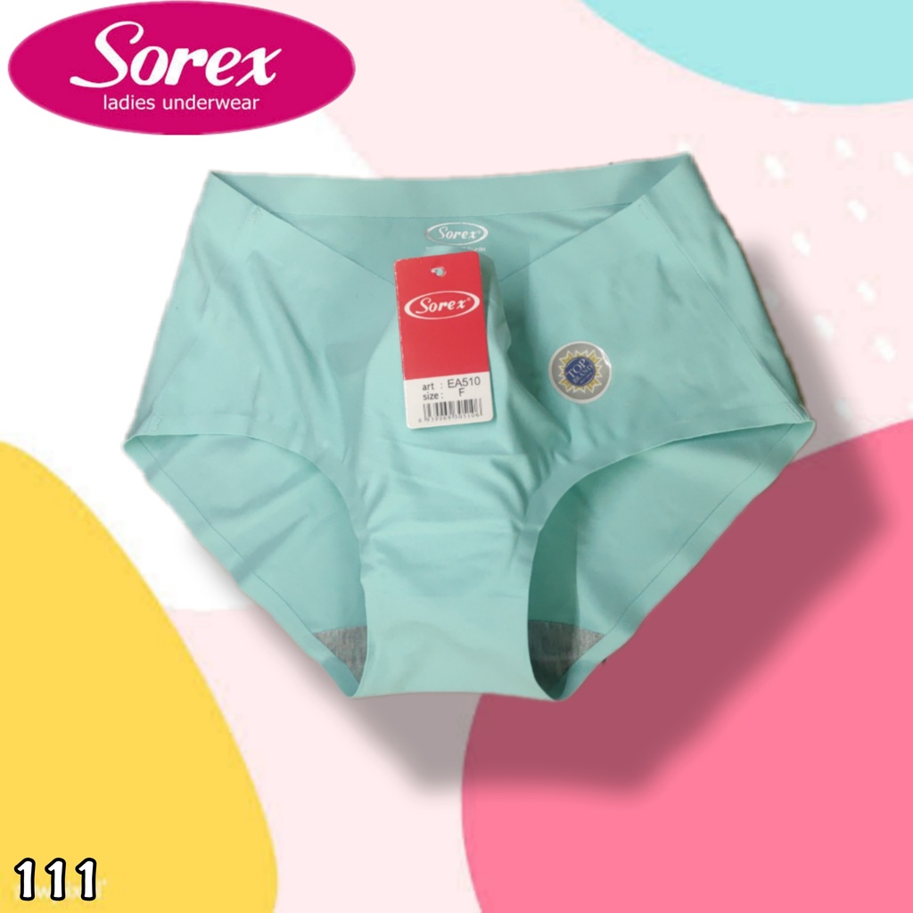 K111 - (Harga Per 1 Potong) CELANA DALAM WANITA PAKAIAN WANITA PAKAIAN DALAM SOREX SEAMLESS PREMIUM SIZE FREE SIZE