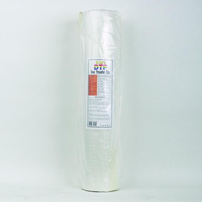 KERTAS TRANSFER FILM DTF 62 CM METERAN PREMIUM PET FILM SABLON KAOS Double Side