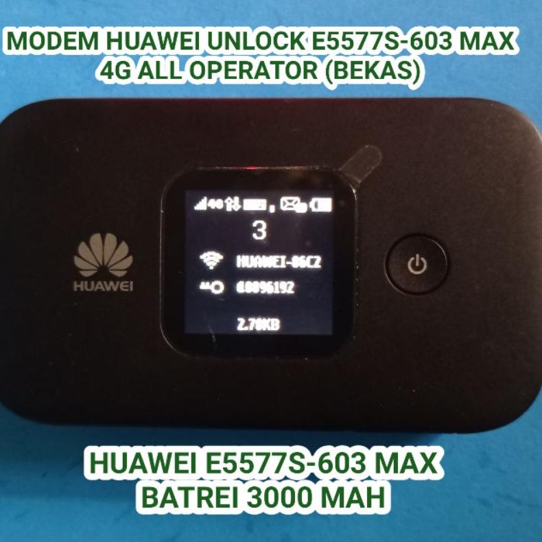 HUAWEI MIFI MODEM WIFI ROUTER 4G E5577 MAX