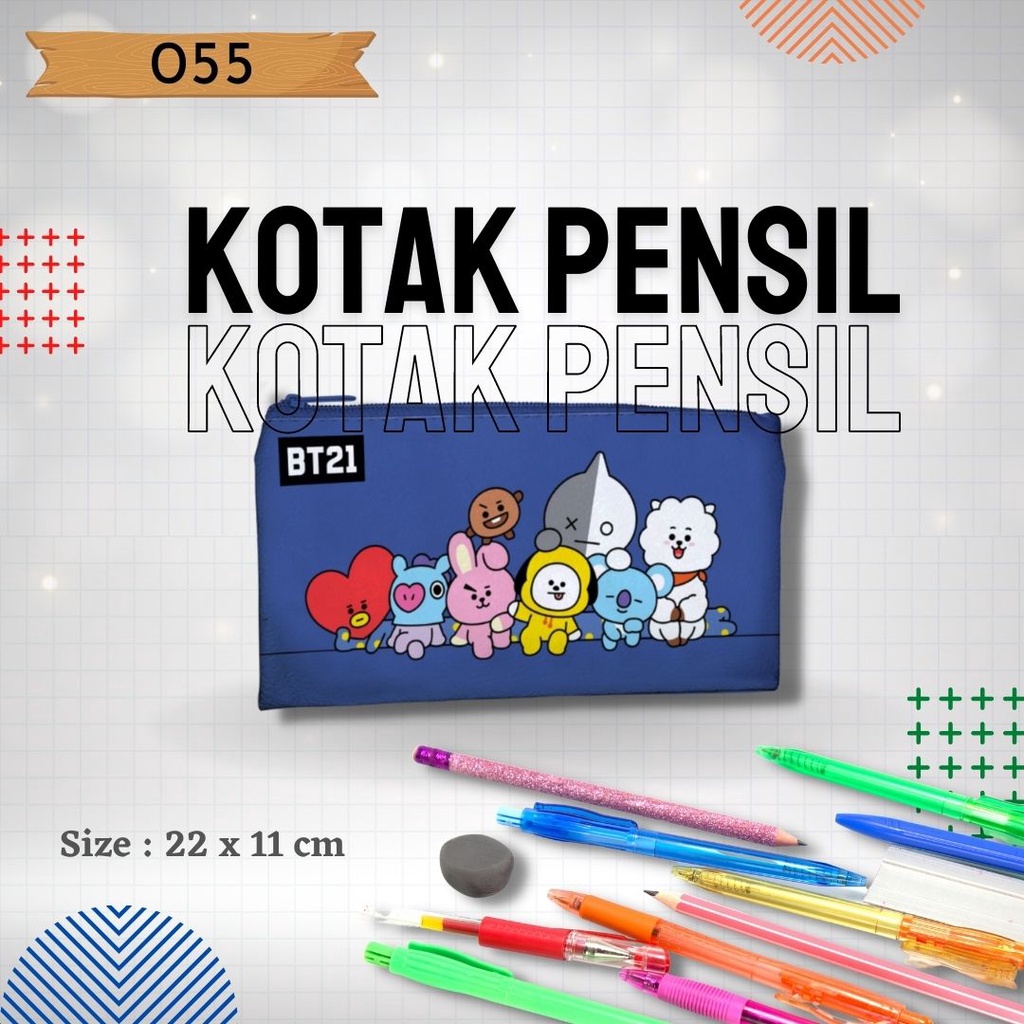 

Tempat Pencil, Pena untuk anak TK,SD,SMP,SMA,dan Mahasiswa Gambar BT21 0055