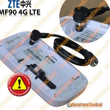 ✵ PIGTAIL ADAPTER KONEKTOR ANTENA MODEM ZTE MF90 4G LTE BOLT TIDAK MUDAH TERLEPAS ♠
