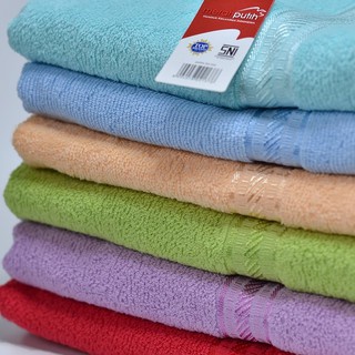 Handuk Travel Merah Putih Polos 50x100 Termurah