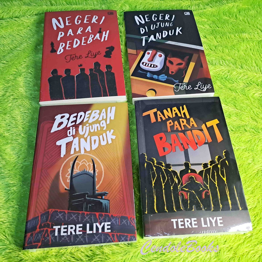 Paket Novel Tanah Para Bandit, Negeri Di Ujung Tanduk dan Para Bedebah