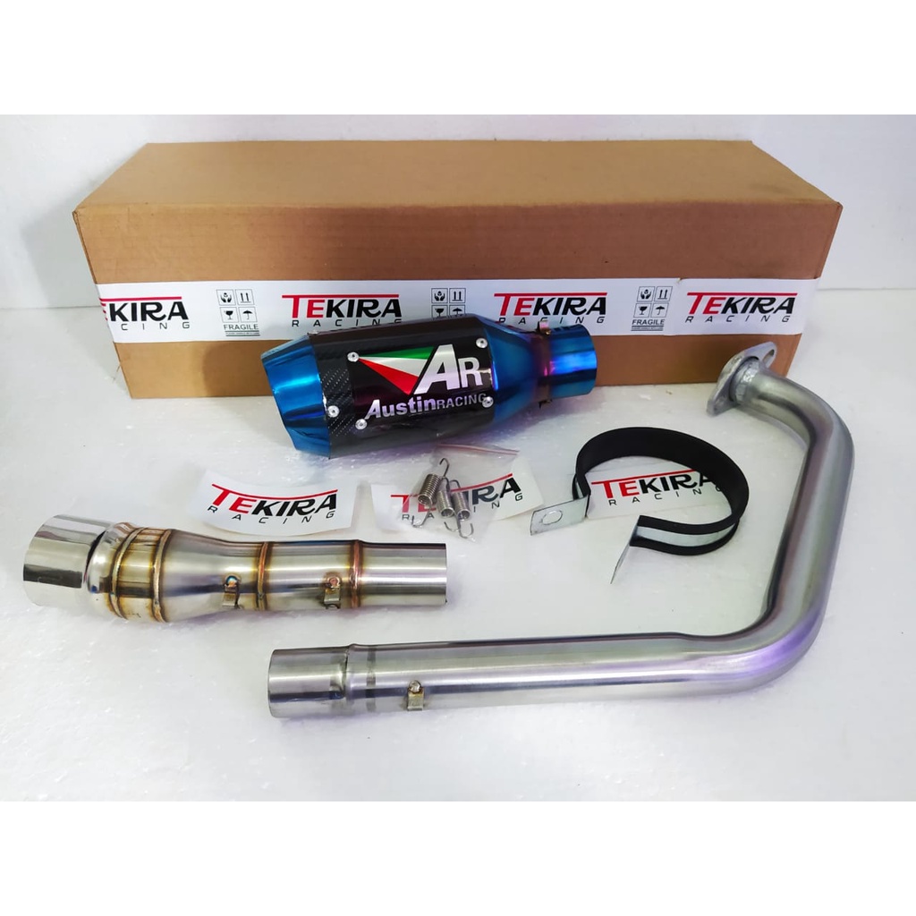 Knalpot Austin Racing GP1R Underbelly All New Kawasaki Ninja 250 SL 250SL RR Mono Bajaj Pulsar 135 1