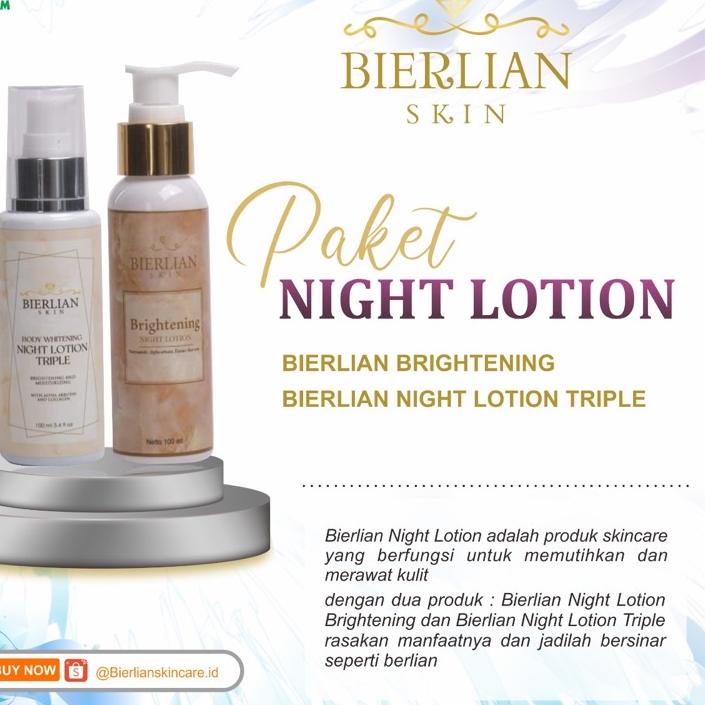 ❀ ()Bierlian Night Lotion/HB Pemutih Bierlian ✤