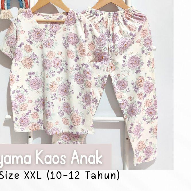 ✵ Piyama anak kaos size XXL / Baju tidur anak kaos/ Setelan anak bahan kaos /piyama anak Tanggung / 