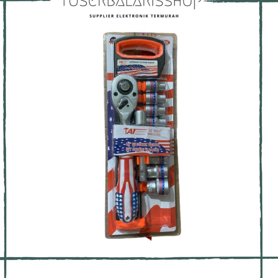 ✫ KUNCI SOK SET 12 PCS / KUNCI SHOK TAT TOOLS INCH ♛