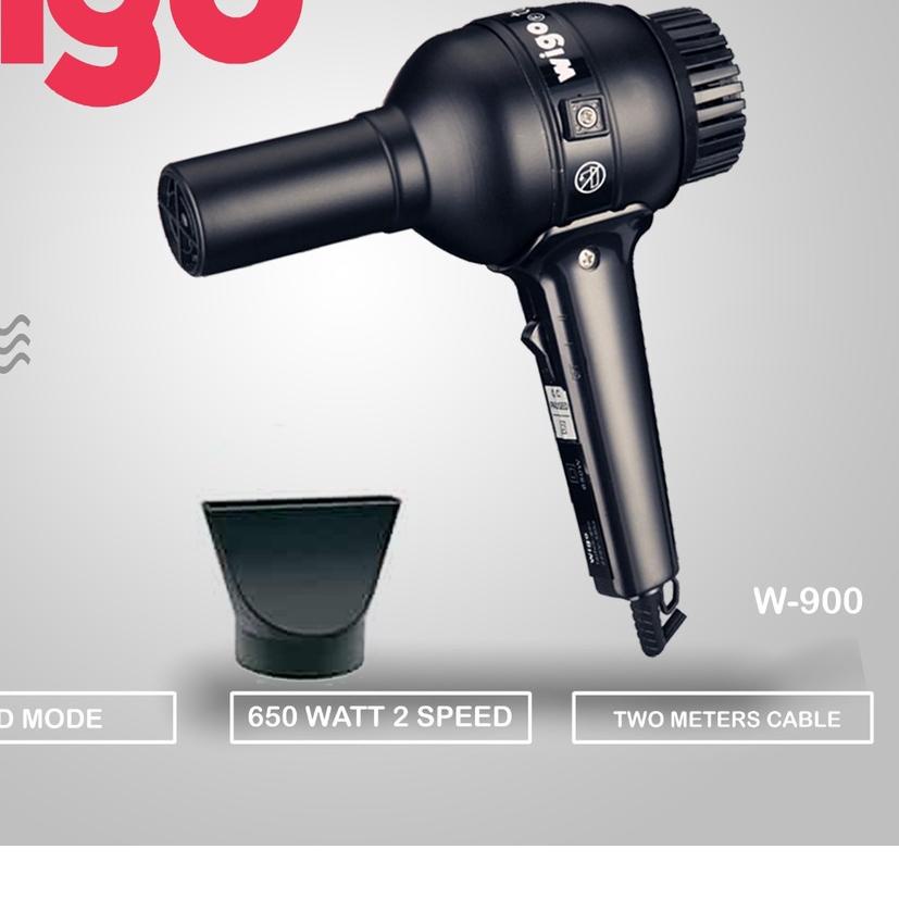 ➲ Wigo Hair Dryer W-900 Black taifun ✫