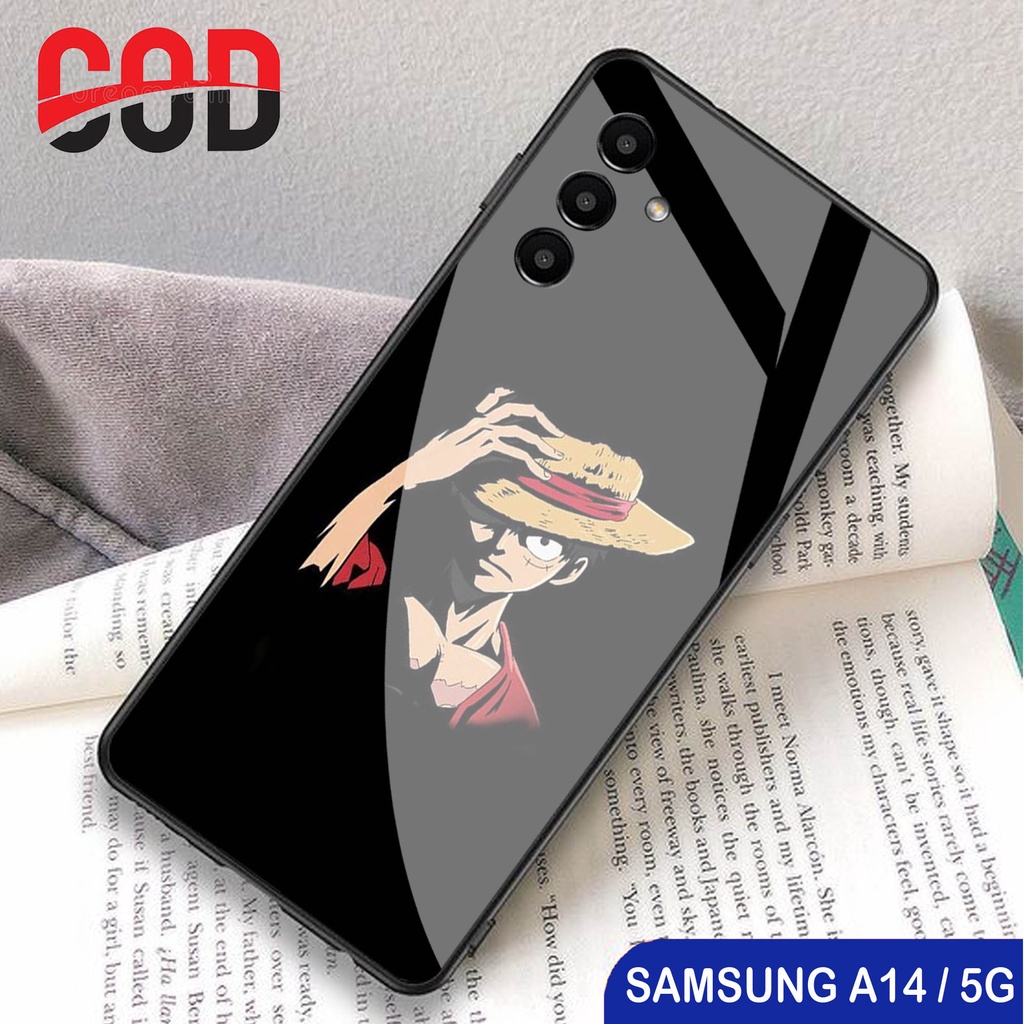 Softcase Kaca Samsung A14 - Casing Hp Samsung A14 - Case Hp Samsung A14 [H10]