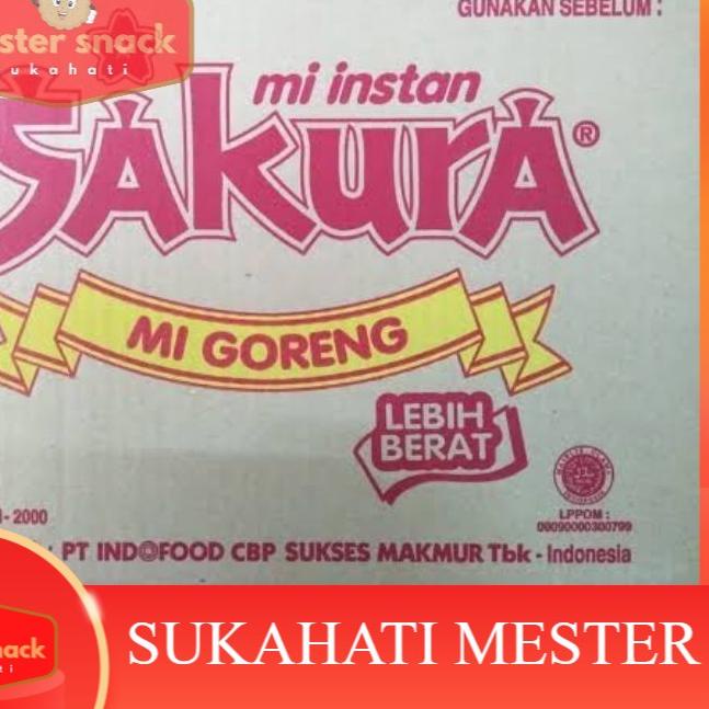 

✱ Mie instant Sakura Goreng 1 dus ☉