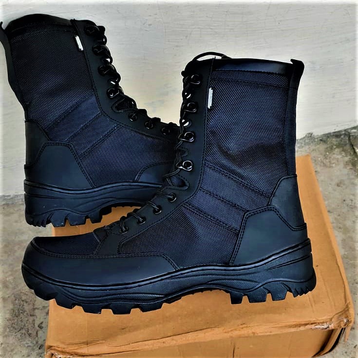 sepatu pdl kanvas weba jatah TNI AD