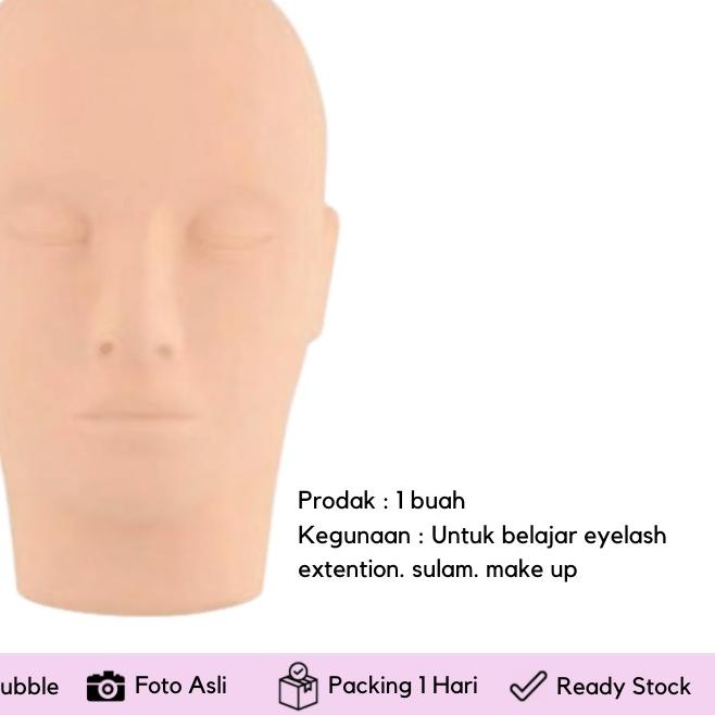 ☝ KEPALA MANEKIN / Head Mannequin / Manequin / Patung Kepala Manekin Kursus / Mannequin Head Trainin