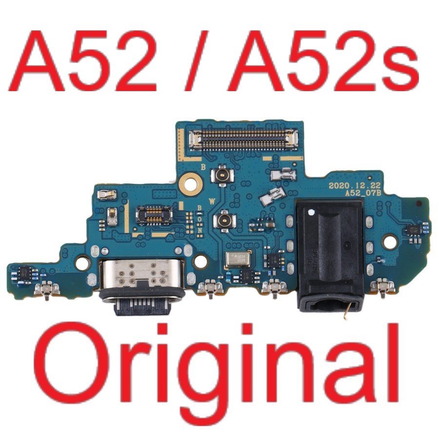 Original Board Konektor Charger Mic Samsung Galaxy A52 / A52s
