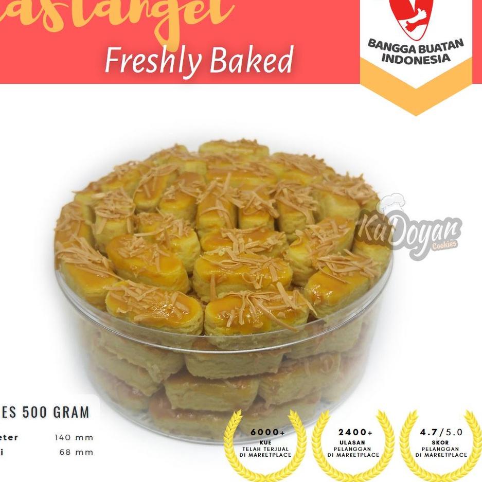 

❉ Kue Kastengel Keju Home-made 500 gram 1/2 kg Kudoyan ✱