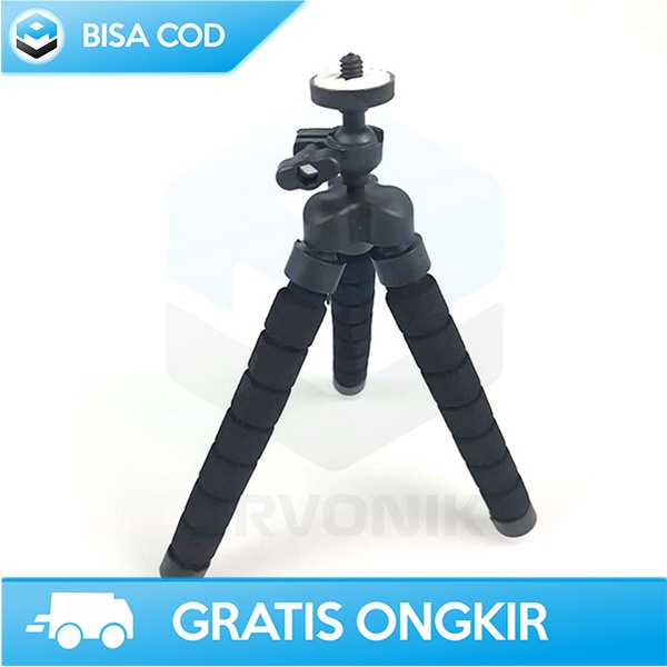 TRIPOD MINI FLEKSIBEL TRIPOD GURITA BY COOLJIER FOR SMARTHPHONE CAMERA