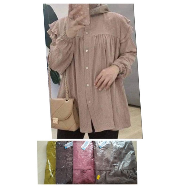 Blouse Crinkle Airflow Rempel Pundak