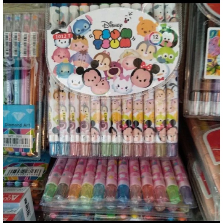 

CRAYON PUTAR KARAKTER 12 WARNA