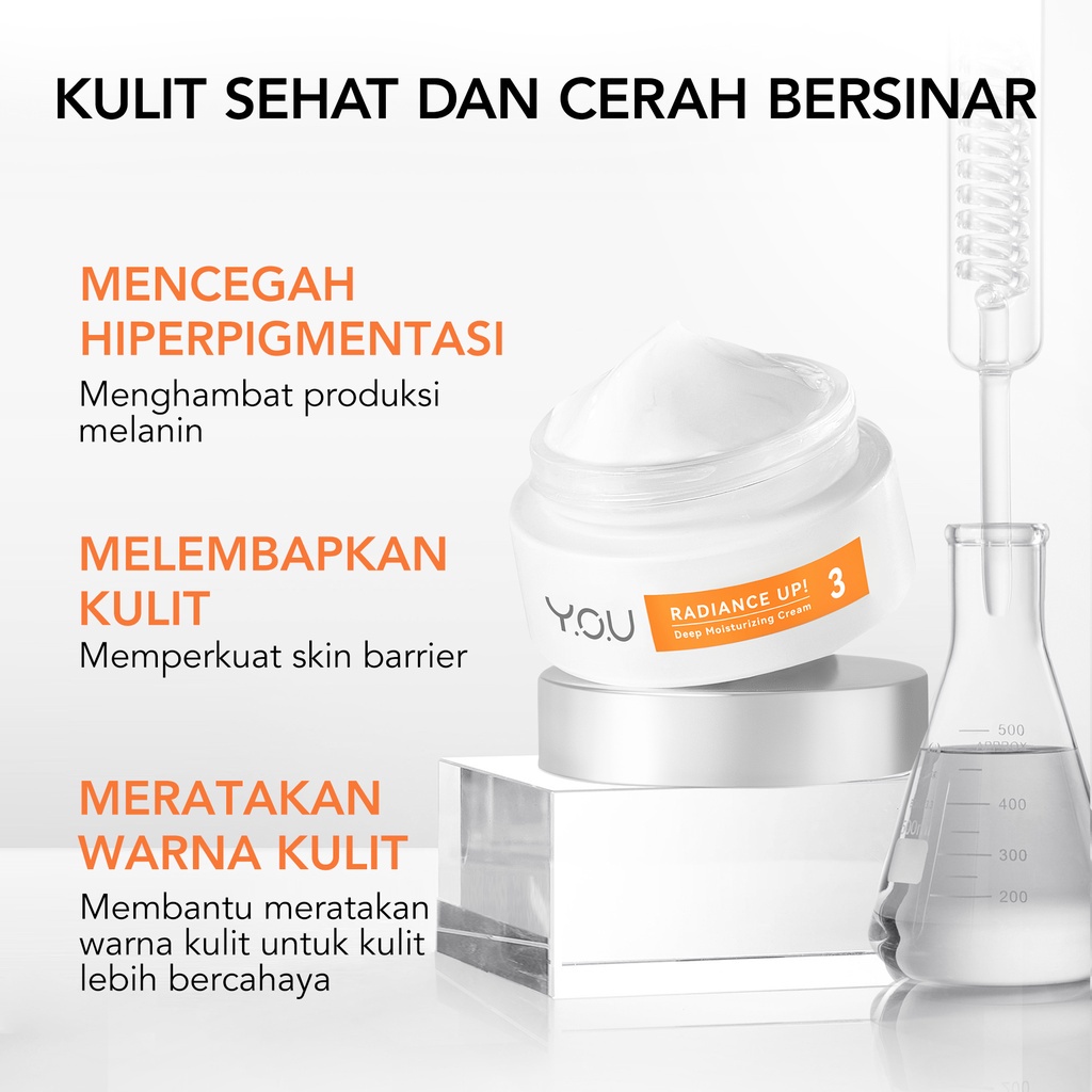 [BPOM][ORI&amp;READY]YOU Symwhite 377 Radiance Up Skin Barrier Moisturizer and Brightening Cream with Ceramide + Niacinamide | Atasi Bekas Jerawat