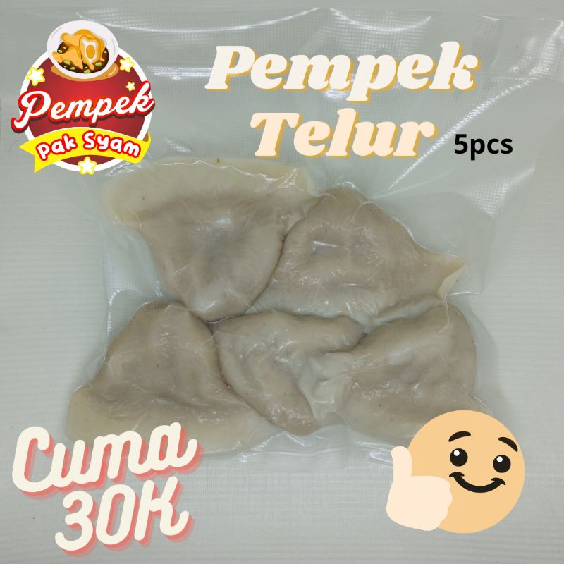 

Pempek Palembang, Paket Pempek Telur (isi 5pcs), Pempek Asli Palembang, Sudah Termasuk Cuko, Pempek Ikan tenggiri