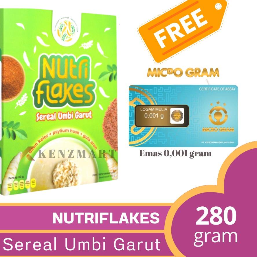 

™ Nutriflakes Sereal - Cereal Ekstrak Daun Kelor Solusi Atasi Asam Lambung Maag Akut Diet Tingkatkan Antibody Imunitas Tubuh ♦