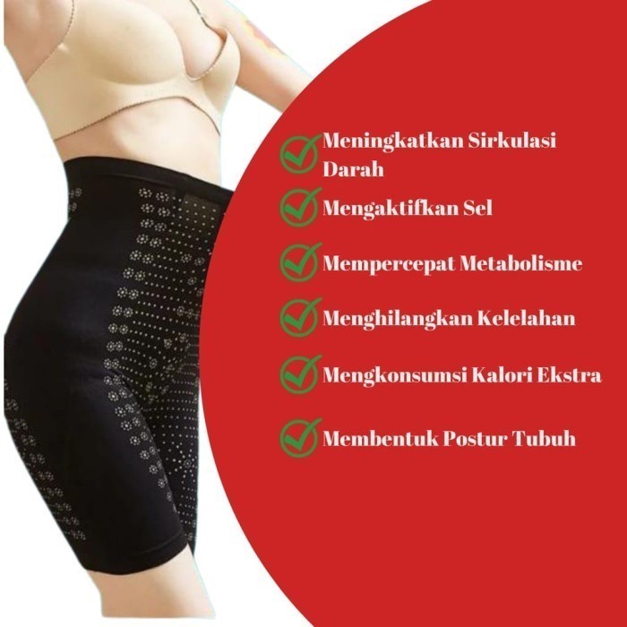 BAROKAH GAMIS Slimming Fat Corset / korset Celana Infrared 3 in 1 celana dalam