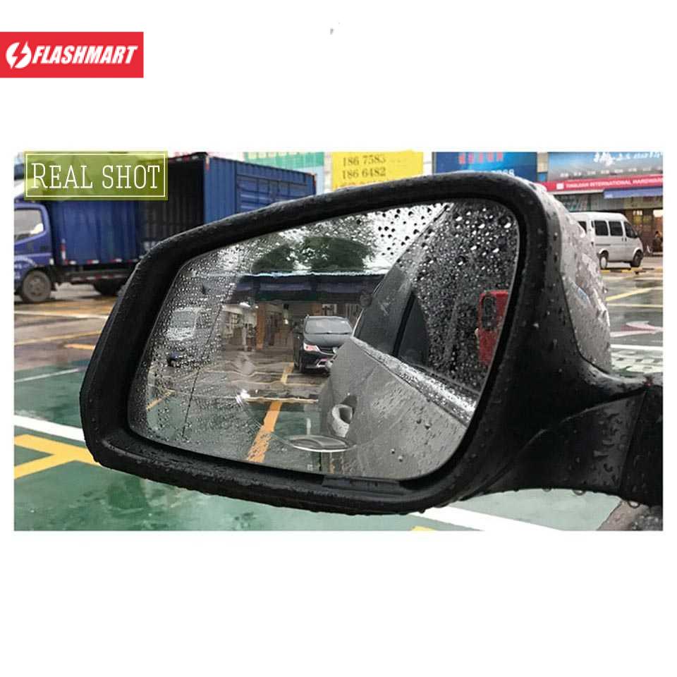 Flashmart NewBee Sticker Oval Kaca Spion Rainproof Waterproof 2 PCS - TY353