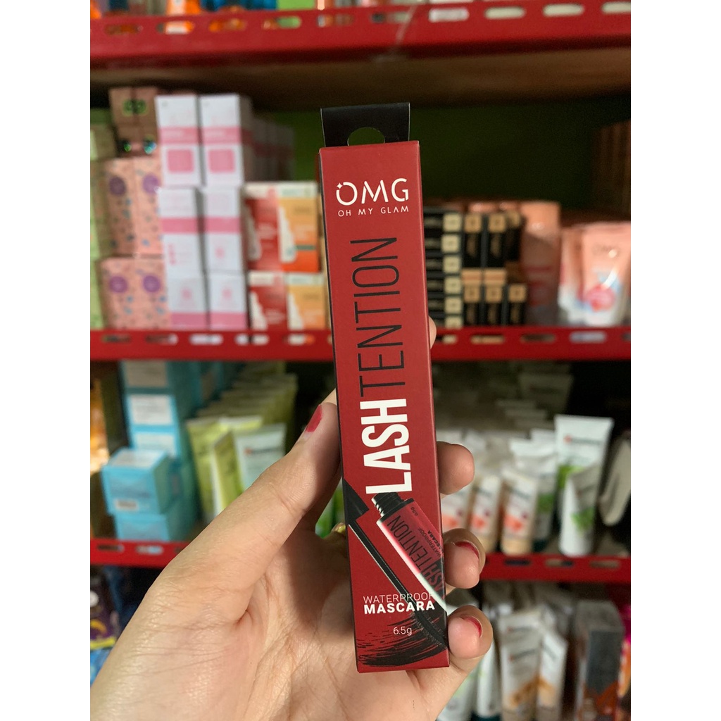 MFI - OMG Lashtention Waterproof Mascara  | New Product | BPOM | Ready Stock