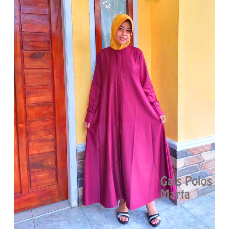 Promo Gamis Polos Toyobo Premium