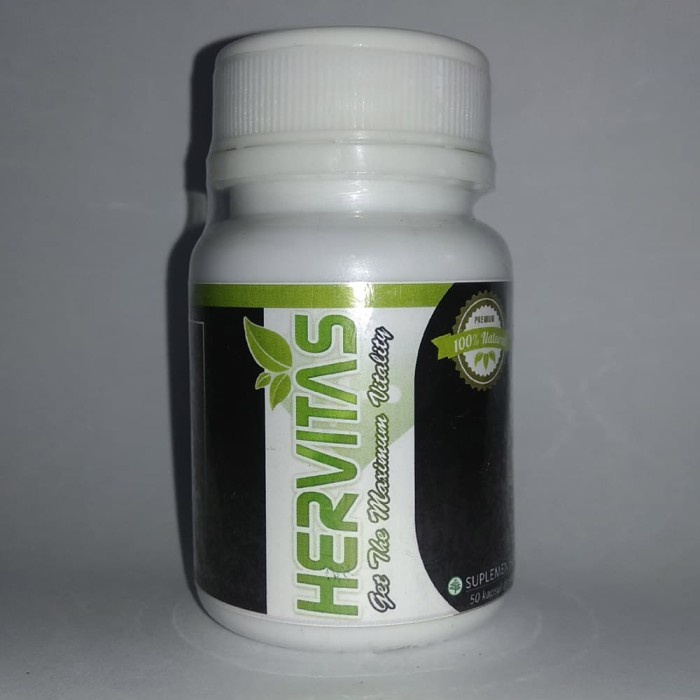 Obat Jamu Herbal Kuat Pria HERVITAS Tahan Lama ejakulasi-dini Permanen