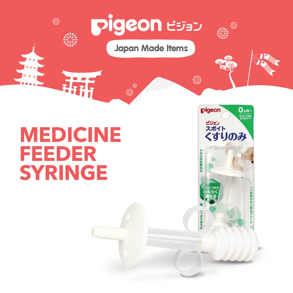 PIGEON Medicine Feeder Syringe | Alat Bantu Minum Obat Bayi