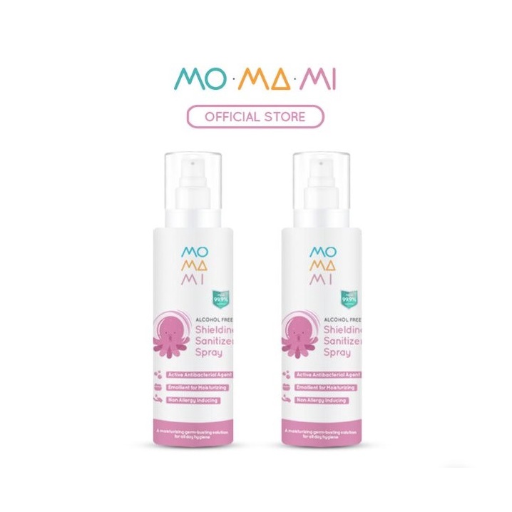 Momami Bundle Shielding Sanitizer 2pcs / Perlengkapan Bayi