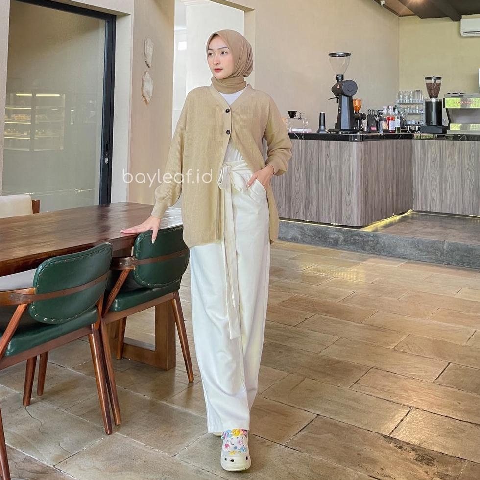 STOK TERBARU Bayleaf.id Leta Knit Long Cardi