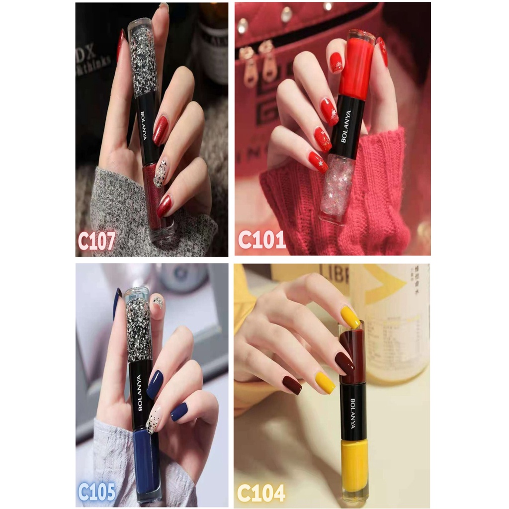 KUTEK 2In1 BOLANYA Kutek Korea NON Peel Off Tidak Bisa Dikupas Kutek halal Kutek Muslimah