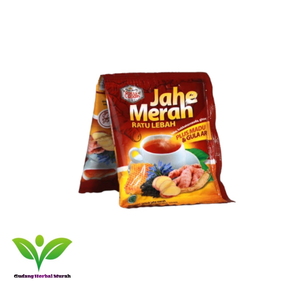 

Jahe Merah Super Plus Gula Aren RATU LEBAH Per SACHET Harga Grosir