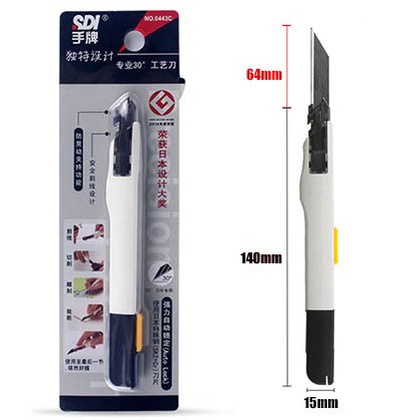 

rtc SDI 0443C Pisau Presisi Cutter 9 mm 30 Derajat Ingenuity Precision Knife 9mm