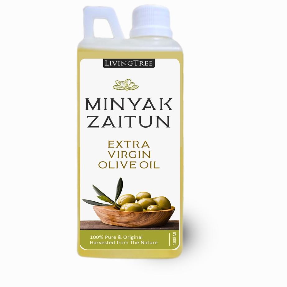 

➩ Minyak Zaitun Asli 1Liter Extra Virgin Olive Oil 100% Original | Bisa Diminum ✵